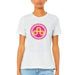 Gears3 white women t-shirt